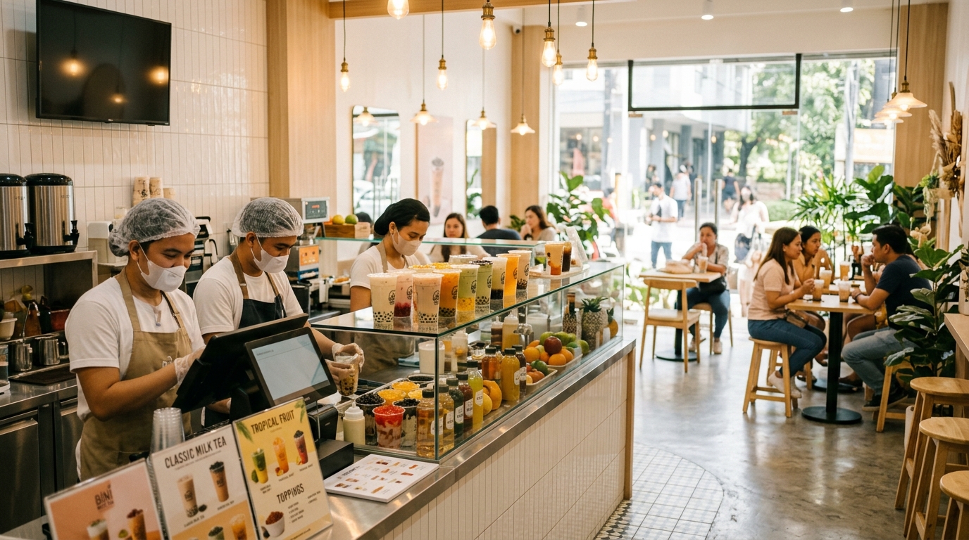 How a Milk Tea Shop Can Handle 300 Messages a Day with AI
